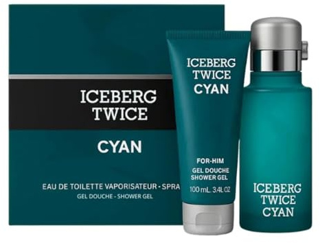 ICEBERG Twice Cyano For Him Set (Eau de Toilette 125ml + Shower Gel 100ml)