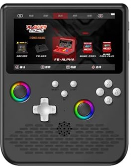 Retro Handheld Games Console, Retro Gaming Console with 5.0 inch IPS HD Screen, Video Game Console, 64GB, Portable Gaming Player for Travel, Gift for Teen/Partner