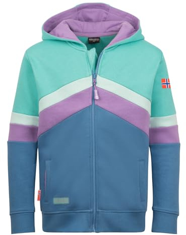 Trollkids Girls Flekkefjord Jacket | Organic Cotton, GOTS zertifiziert, Zwei Eingrifftaschen