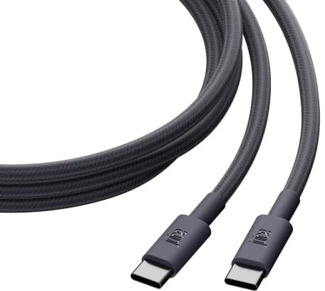 Juice Braided USB C Cable 1m (Dark Blue) | iPhone 17 Fast Charging Lead | iPhone 17 16 15 | iPad Pro Air Mini | Samsung Sony Huawei Google | Nintendo Switch PS5 Xbox | 60W | 1 year warranty