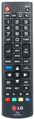 Telecomando per LG 55EA880W 55 Gallery OLED Cinema 3D Smart TV - Con due batterie AAA 121AV incluse