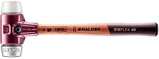 Simplex Schonhammer, Superplastik / Weichmetall; mit Tempergussgehäuse und hochwertigem Holzstiel | D=40 mm | 3079.040