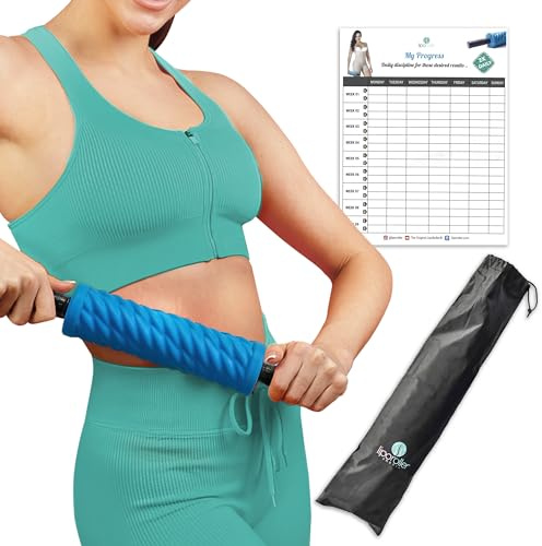 Original LIPOROLLER® - Liposuction Massage Roller - Easy to Roll, Special Ridges and Grooves to Maximize Healing for Liposuction Post Surgery
