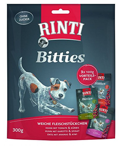 Rinti EXTRA Bitties Multipack mit 3 Sorten 3x100g Größe 8 x 300g