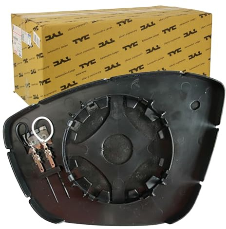 TYC Spiegelglas, Außenspiegel 326-0114-1 links, beheizbar | Kompatibel mit: CITROËN C3 III, C3 III Van, C4 CACTUS, C4 CACTUS Van, PEUGEOT 2008 I, 208 I, 208 Kasten/Schrägheck, 308 II