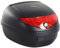 HOMCOM Baule Bauletto per Moto Motorini Scooter Posteriore Universale in Plastica 40 x 38 x 28cm Nero, 24L