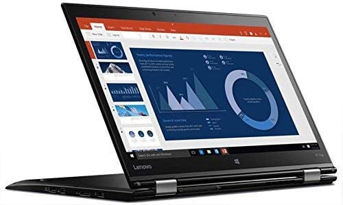 Lenovo ThinkPad X1 Yoga 14-Inch - (Black) (Intel Core i5-6200U Processor, 8 GB RAM, 256 GB SSD, Intel HD Graphics 520, Windows 10 Pro) (Renewed)
