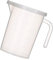 F Fityle 500/1000ML Plastic Liquid Measuring Cup Jug Surface with Lid Measuring Tools, 500ml