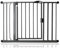 Bettacare Auto Close Pet Gate, 103.8cm - 110.8cm, Slate Grey, Pressure Fit Stair Gate for Dog & Puppy, Safety Barrier for Doors Hallways and Spaces, Easy Installation