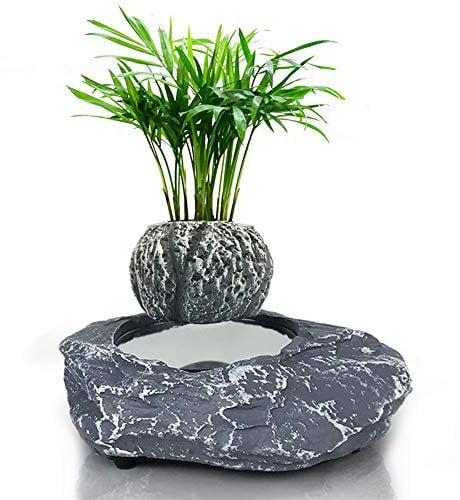 ZHHID PflanztöPfe Anzucht- Levitation Schwebender Blumentopf - Zimmerpflanzen - Kreative Design Levitation Bonsai - Home Office Dekorationen - Fun Geschenk