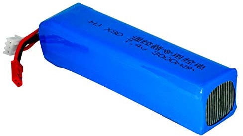 Upgrade 7.4V 3000mAh 8C 2S Rechargeable Lipo Battery for Frsky Taranis X9D Plus Radiolink Transmitter RC Toys
