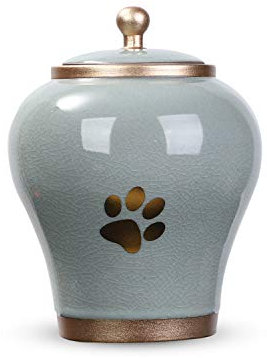 Youdear Memorials Handicrafts Haustier-Urnen, 16 cm hochwertige Urnen für Hunde und Katzen, geeignete Größe für Asche bis zu 900 cm3