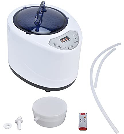 BigKing Sauna Steamer Pot, 2.68L Portable Fumigation Machine, Sauna Generator, 1000W Pot Machine, Body Therapy Steamer, Sauna Steam Generator Fumigation Machine for Home Spa(AC220-240V)