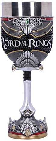 herr-der-ringe Lord of the Rings Aragorn Kelch als Trinkgefäß 19,5cm