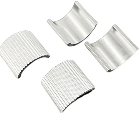 Fahrrad Lenker Unterlegscheiben, MoreChioce 4 Stück Langlebige Fahrradlenker Abstandshalter Aluminiumlegierung Fahrradlenker Unterlegscheiben Fahrrad Lenker Abstandhalter Klemme 28mm bis 22mm