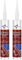 SURVOL RV Roof Sealant, Self-Leveling Lap Sealant - White, 2-Pack, Window, Skylight & Camper Repair, Vertical Surface Caulking