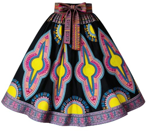 Women Dashiki Skirt with Headwrap Clothing, Kaftans Hippy Hippie Boho, African Print Dresses Clothes Maxi, African Clothes Women Maxi