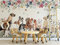 3D Hunde Tier Tapeten Wandkunst Kontaktpapier Tapeten Wohnkultur Fototapete 3D Effekt Wohnzimmer Schlafzimmer Kinderzimmer-400Cm×280Cm