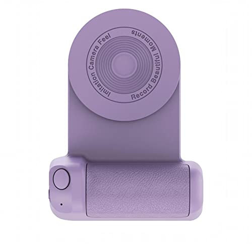 Per i Phone 12 13 14 Supporto Magnetico Stabilizzatore Cellulare Caricabatterie Wireless Telefono Fotografia Supporto Fotocamera Grip (viola)