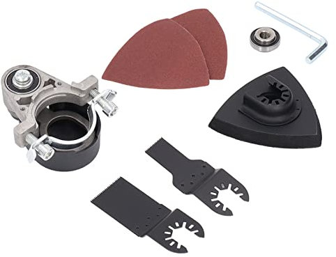 Universal Angle Grinder Head Kit, Angle Grinder Converter Set Stainless Steel Universal Joint Angle Grinder Conversion Adapter