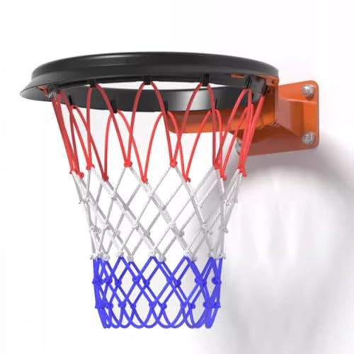 Abnehmbarer Basketball-Netzrahmen, tragbar, professionelles Basketballnetz, regen- und sonnenbeständig, Basketballnetzrahmen für den Innen- und Außenbereich