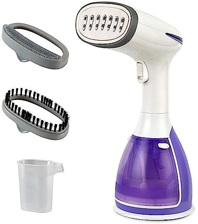 Steamer ferro per vestiti a vapore palmare indumento vapore (spina USA viola)