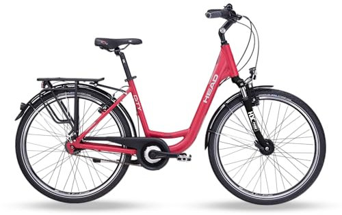 Head Unisex – Erwachsene City 28 R Citybike, rot, 46