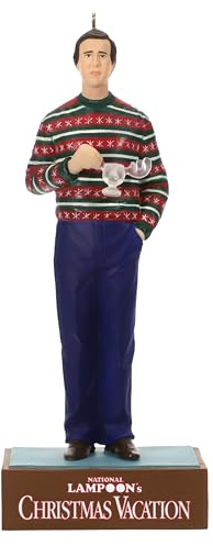 Hallmark Keepsake Christmas Ornament, National Lampoon's Christmas Vacation Clark's Cup of Cheer With Sound, Christmas Movie Gifts