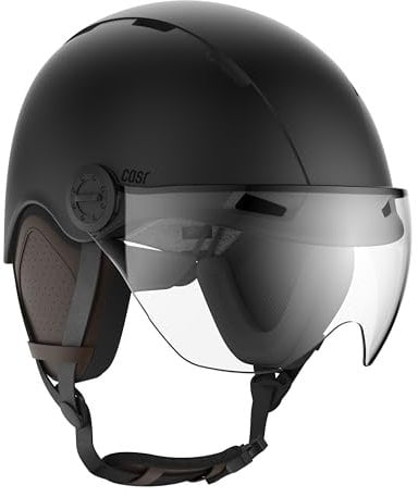 Casque vélo Casr Casque avec Visière Lifestyle Vélo & Trottinette Style Noir M