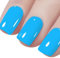 Vishine Bright Blue Gel Nail Polish, 8ml High Gloss Soak Off U V Gel Nail Polish for French Nail Manicure Salon DIY L241