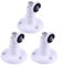 Lot de 3 supports muraux avec adhésif et fixation par vis pour Arlo et caméras