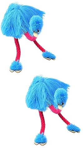 Alasum 2st Straußen Marionette Spielpuppen Vorgeben Zubehör Für Puppenspiele Strauß Handpuppe Spielzeug Kuscheltiere Für Erwachsene Süße Lustige Tierfigur Marionettenpuppen Plüsch