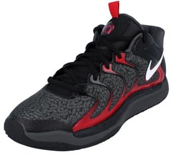 Nike KD17 Herren Basketball Trainers FJ9487 Sneakers Schuhe (UK 8.5 US 9.5 EU 43, Black White Iron Grey 001)