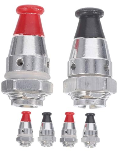 Cabilock 6pcs Pressure Cooker Safety Valve Accessories for Aluminum Alloy High Pressure Cookers Replacement Relief Valve Fits Models