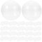IMIKEYA Lot de 50 Capsules Transparentes Rondes De 4.5 Cm pour Distributeur De Jouets - Boules à Garnir pour Fêtes Et Surprises - Accessoires De Tombola Et Gumball Machines
