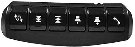 Automatische Lenkradfernbedienung: Infrarot-Controller, kabellos, für Fahrzeuge, multifunktionale Fernbedienung | Navigation der Lenkradtaste für Audio,