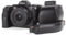 MUZIRI KINOKOO Housse pour Nikon Z50 II caméra avec Objectif DX 16-50mm, PU Cuir Z50 II / Z50II caméra étui de Protection - étui Amovible avec Bracelet d'épaulière et Petites bagues - Noir