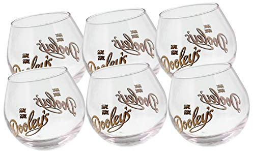 Dooleys Toffee 6 original Tipper Gläser