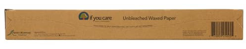 If You Care Natürliches, ungebleichtes Wachspapier, 75 m², 4 Stück