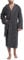 Ladeheid Herren Frottee Bademantel aus 100% Baumwolle LA40-101(Graphit (D07), S)