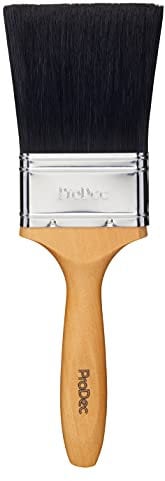 ProDec 3 inch Craftsman Trade Professional Mixed Bristle Paint Brush for a Smooth Finish Painting with Emulsion, Gloss and Satin Paints on Walls, Ceilings, Wood and Metal, 3 75mm