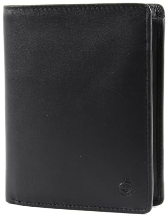 Esquire Logo - Geldbörse 12cc 12 cm RFID Black