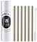 Buddy´s Bar - Pailles réutilisables en Acier Inoxydable, 6 pailles métalliques en Set + Brosse de Nettoyage, Taille 21,5 cm x 8 mm, écologique, Durable et sans Plastique, Aspect cuivre