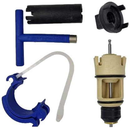 Vaillant Ecotec Diverter Valve 0020132682 - Easy Fix Repair Kit for Brass Valve with Red Electrical Connector.