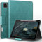 AUAUA Case for iPad Pro 11 Inch 4th/3rd/2nd/1st Generation 2022/2021/2020/2018 with Pencil Holder, Auto Sleep/Wake, Adjustable Angle, Shockproof, PU Leather (Green)