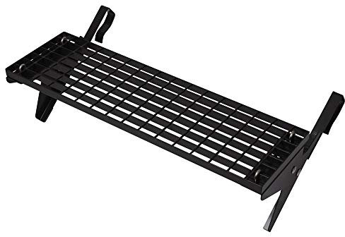 Dachtritt Set 80x25 cm, Anthrazit, bis 44 cm Ziegellänge, Universal-Trittrost mit Laufroststützen aus feuerverzinktem Stahl, Dachstufe, Laufrost, Steigtritt