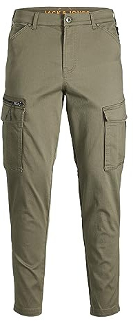 JACK & JONES Paul Flake Cargo Tapered Fit Herren Jeans Hose