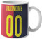 CHEMAGLIETTE! Tazza personalizzata Divertente Idea Regalo Mug Simpatica Con Stampa Nome e Numero Squadra del cuore Tifosi Rossoblu2