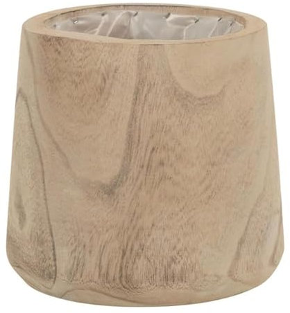 Paris Prix Cache-Pot en Bois Wave 21cm Naturel