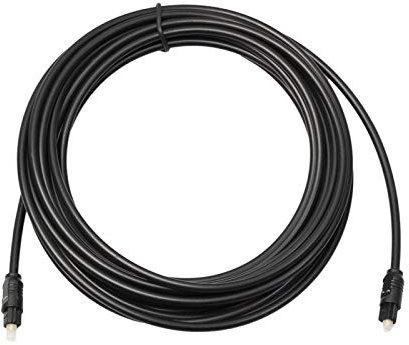 Kisbeibi Digital Fiber Optical Audio SPDIF Toslink Audio Cable Adaptor - Male to Male Connectors(size:2m)